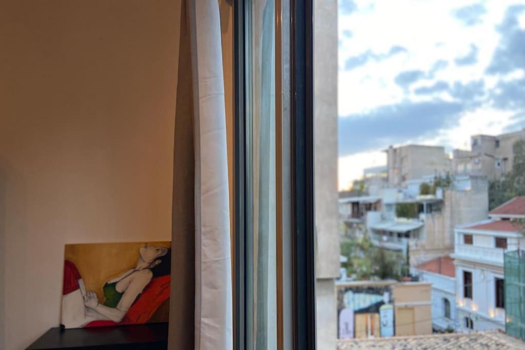 Downtown Athens Loft With Acropolis Terrace View Apartment Luaran gambar