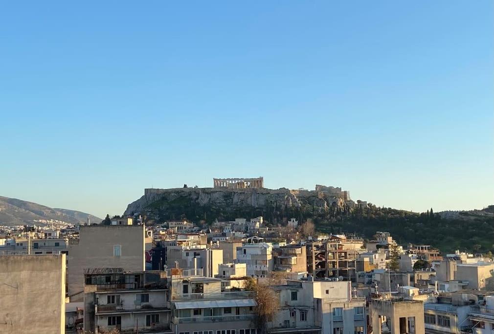 Downtown Athens Loft With Acropolis Terrace View Apartment Luaran gambar